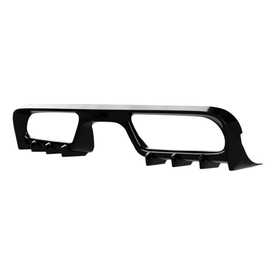 MINI F55 F56 F57 JCW 2013-2019 High Quality Screw-On Rear Diffuser with Exhaust Bumper Lip Splitters New Car Body Kit